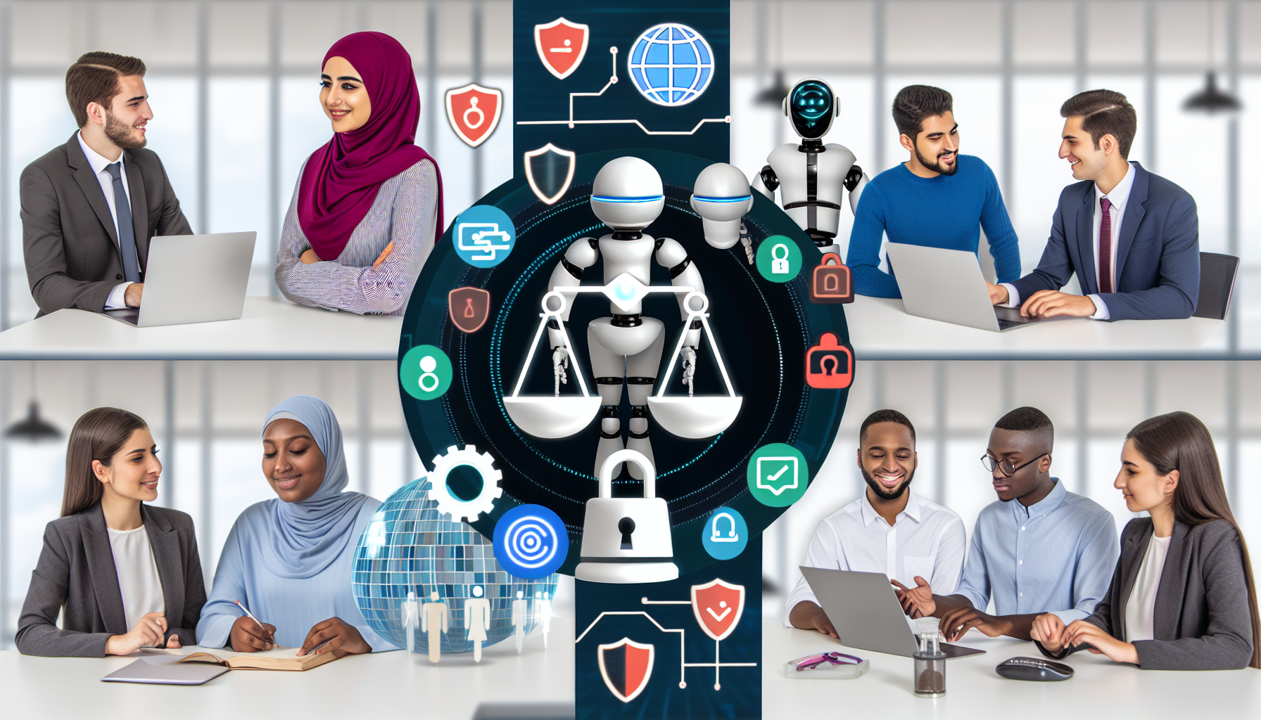 Ethical considerations in an AI-powered workplace