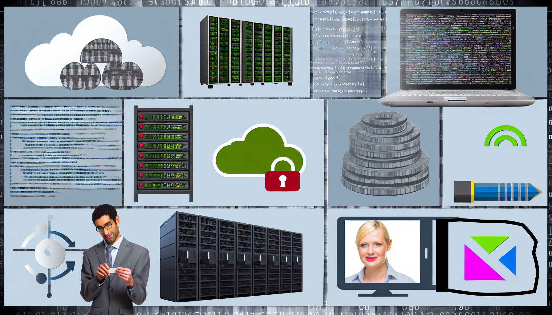A collage of SaaS industry leaders