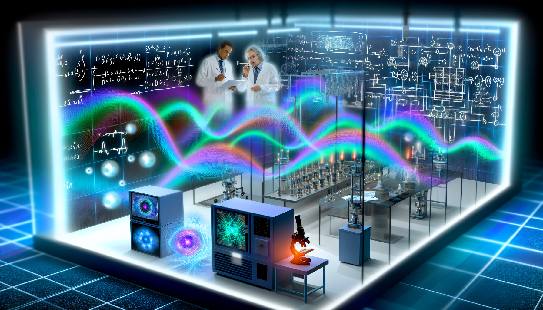 A visual representation of the Quantum Mpemba Effect in a Los Angeles laboratory