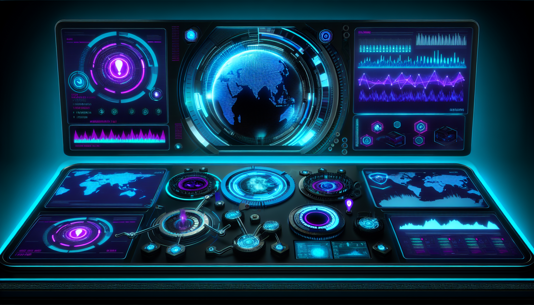 Advanced Cybersecurity Tools Interface