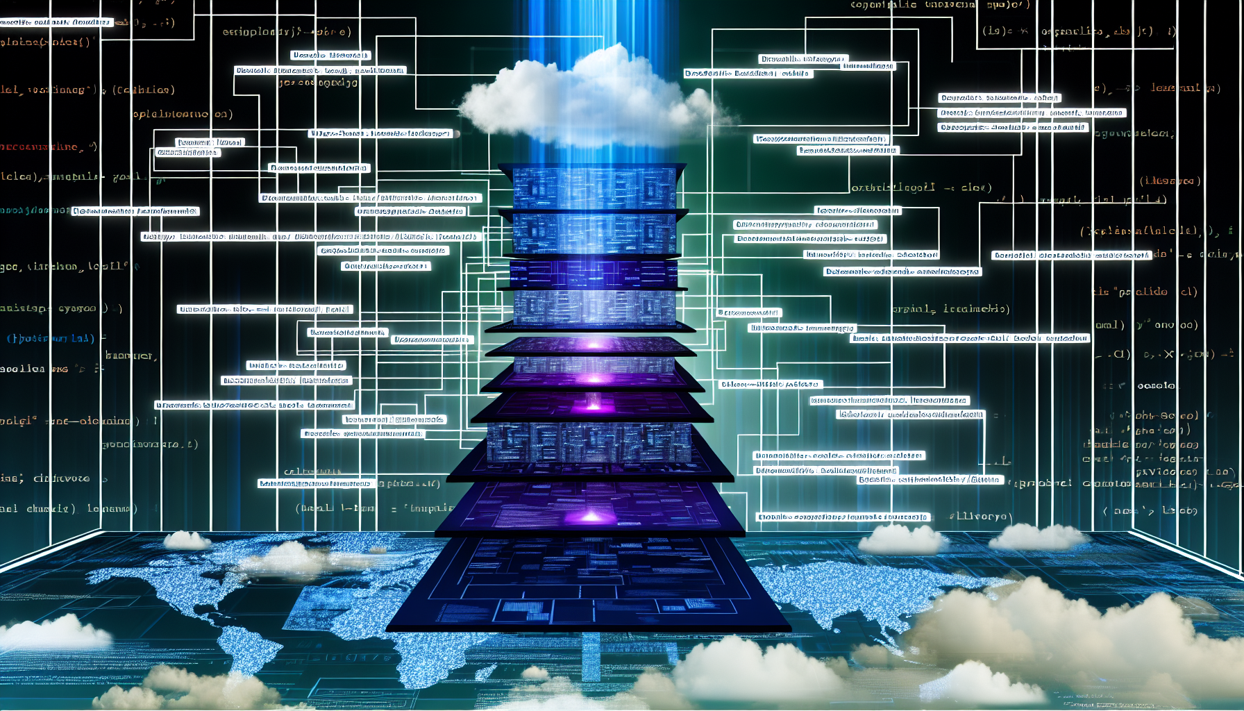 Advanced Technology Stack Visualization