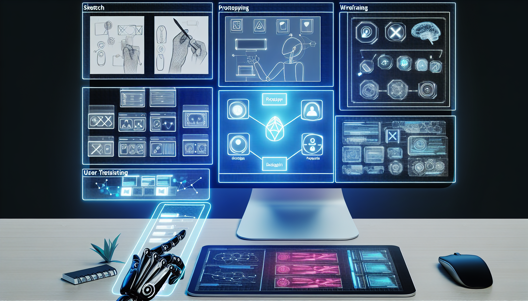 AI-powered UI/UX Design Process