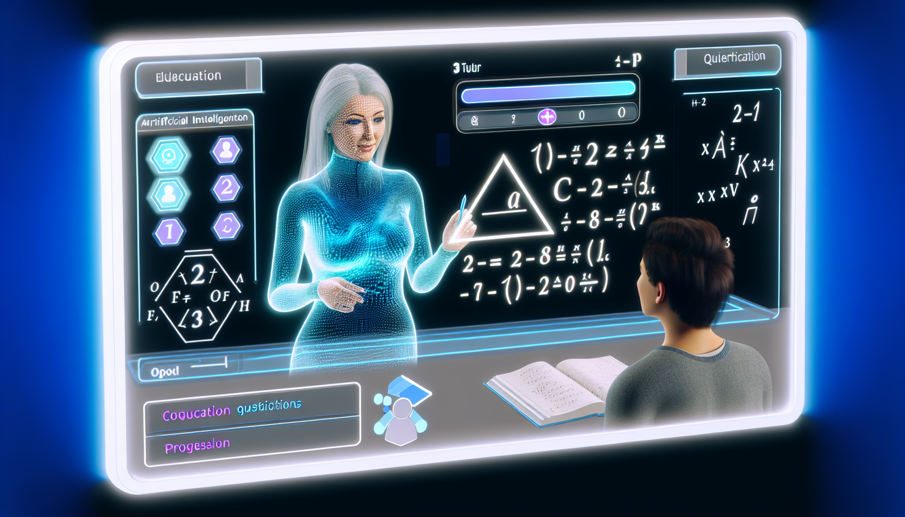 AI Tutoring Session Interface
