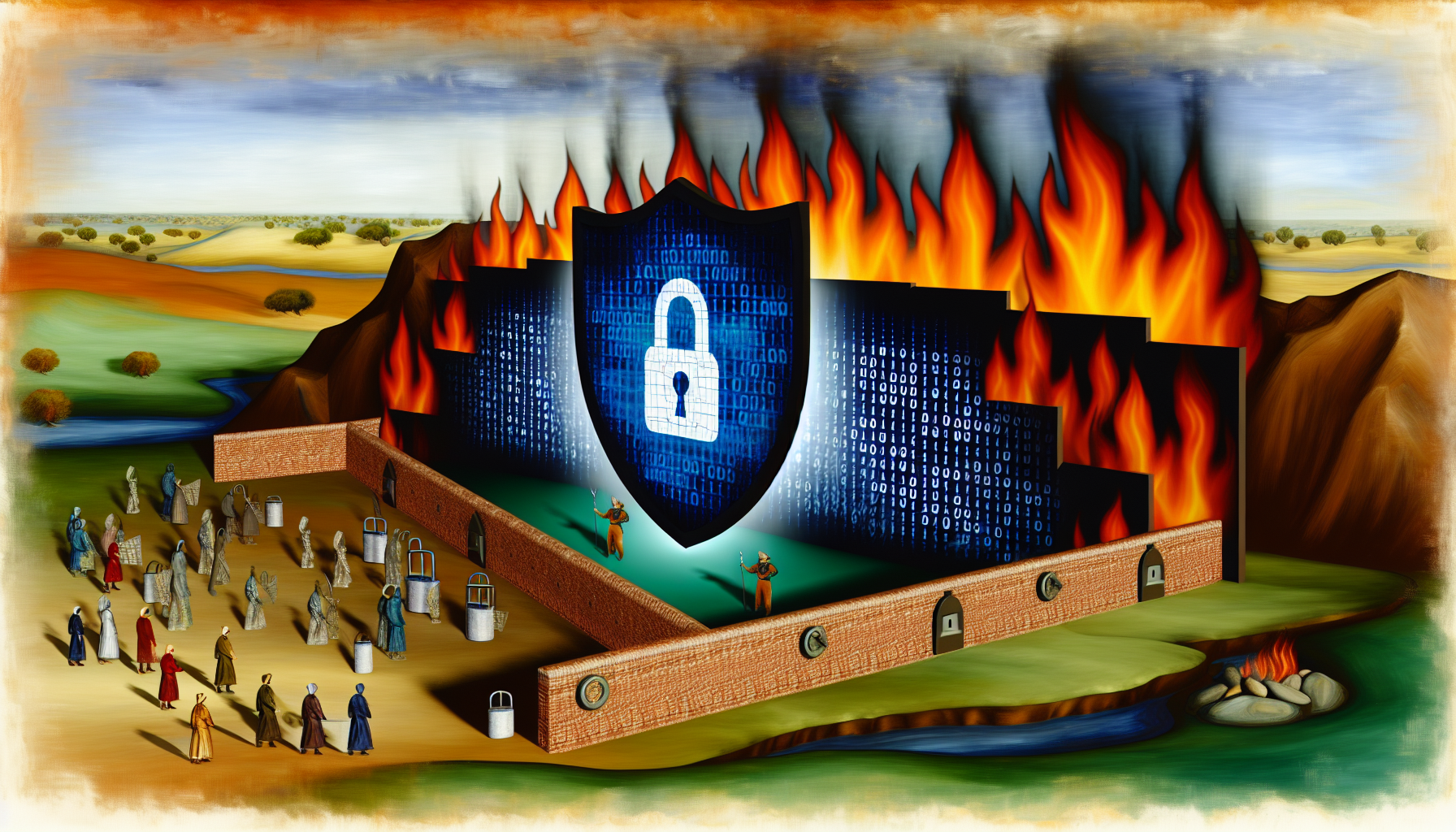 Cybersecurity concept