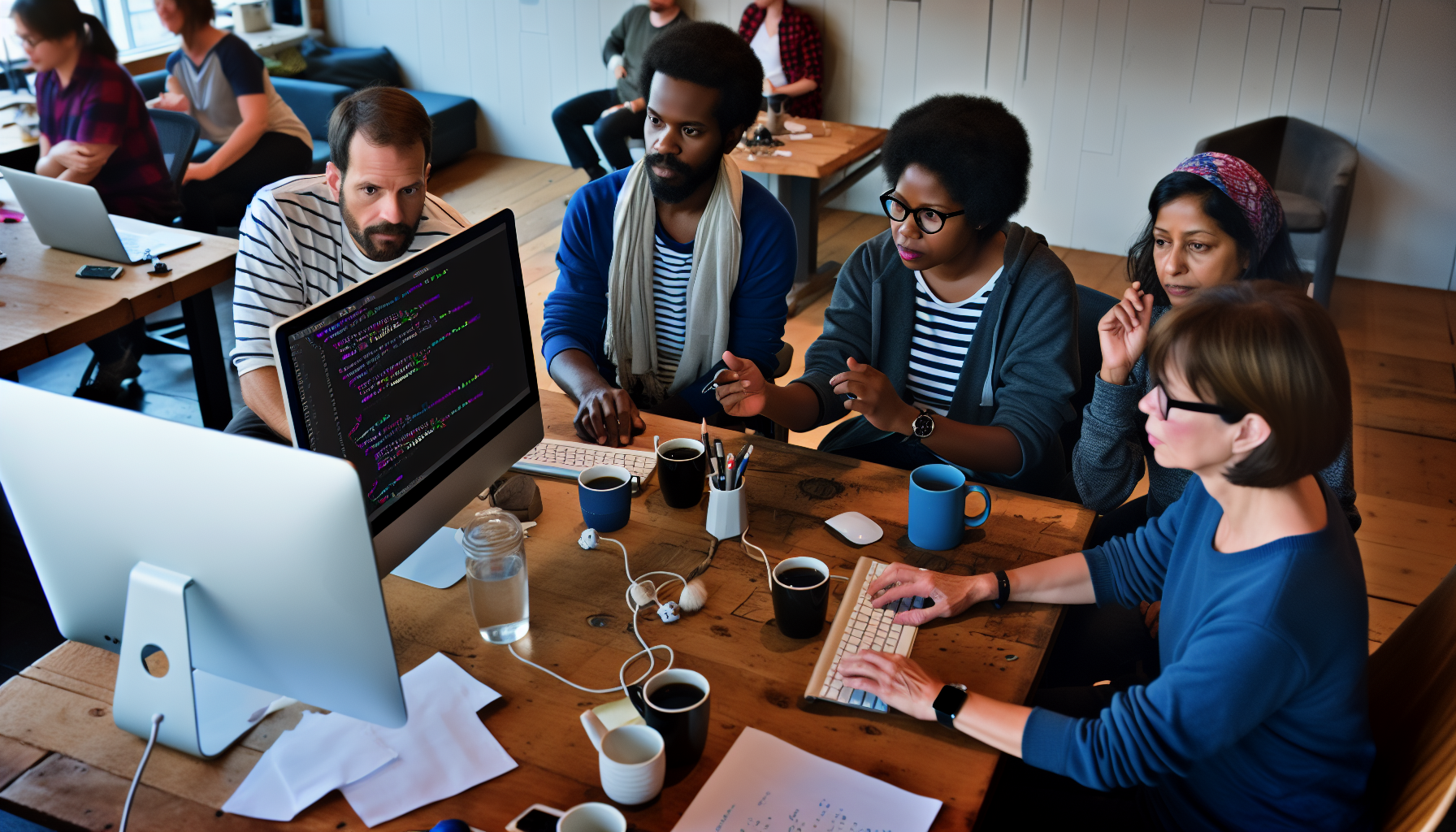 Developers using GitHub Copilot