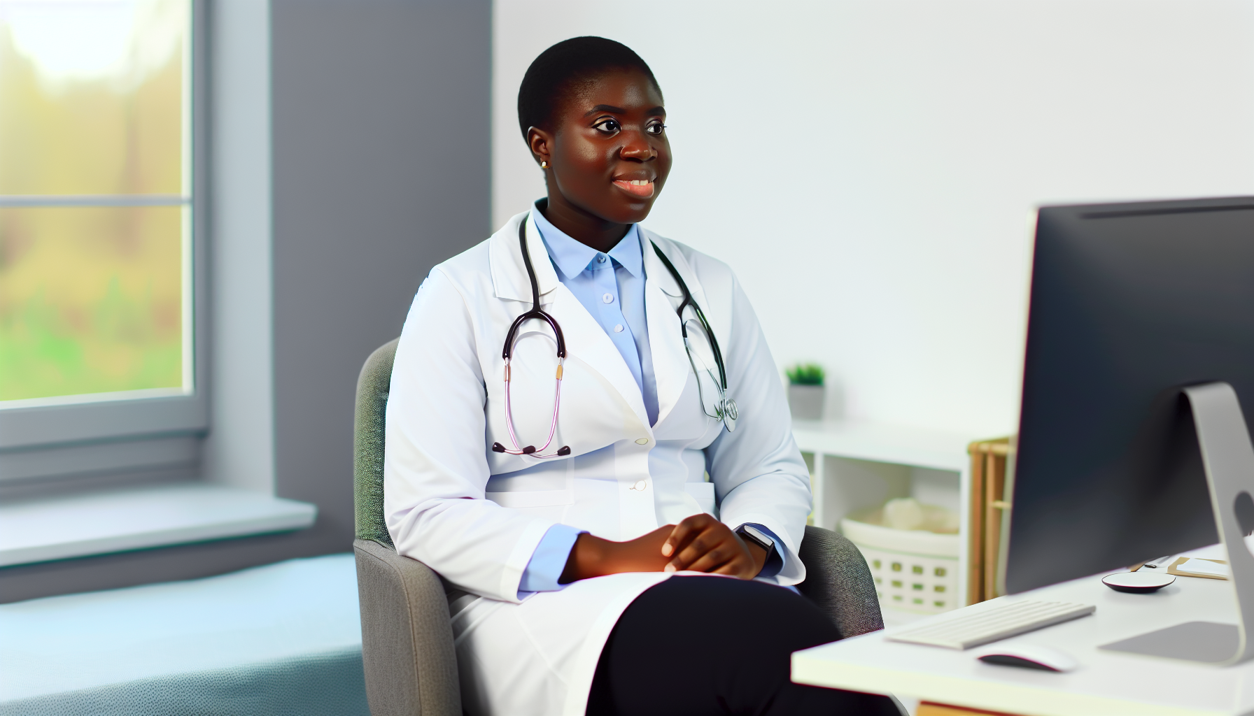 Doctor providing telemedicine service