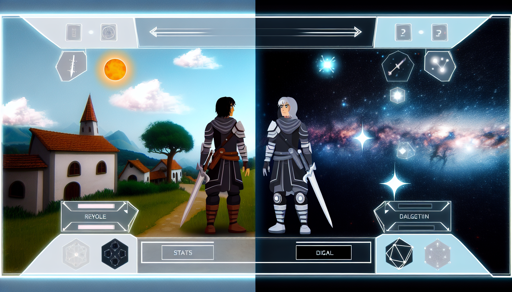 Google Gemini RPG Interface