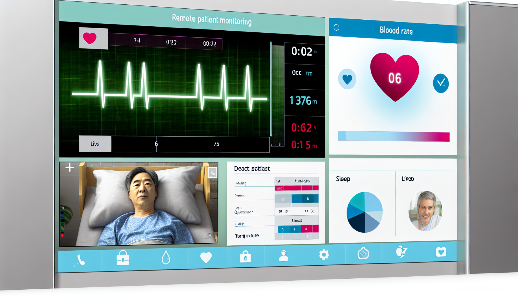 Remote Patient Monitoring Interface