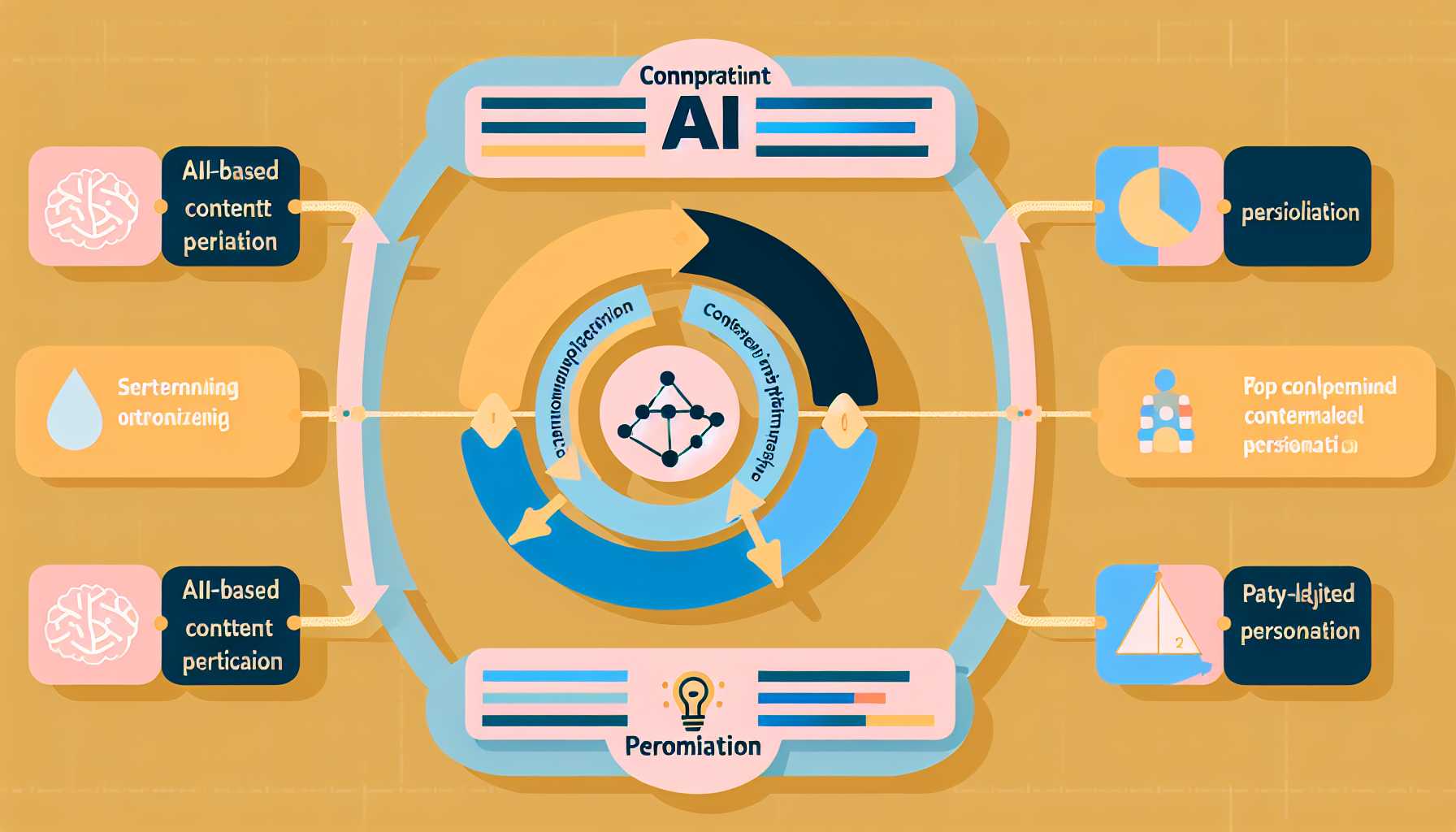 Infographic on AI Content Personalization trends