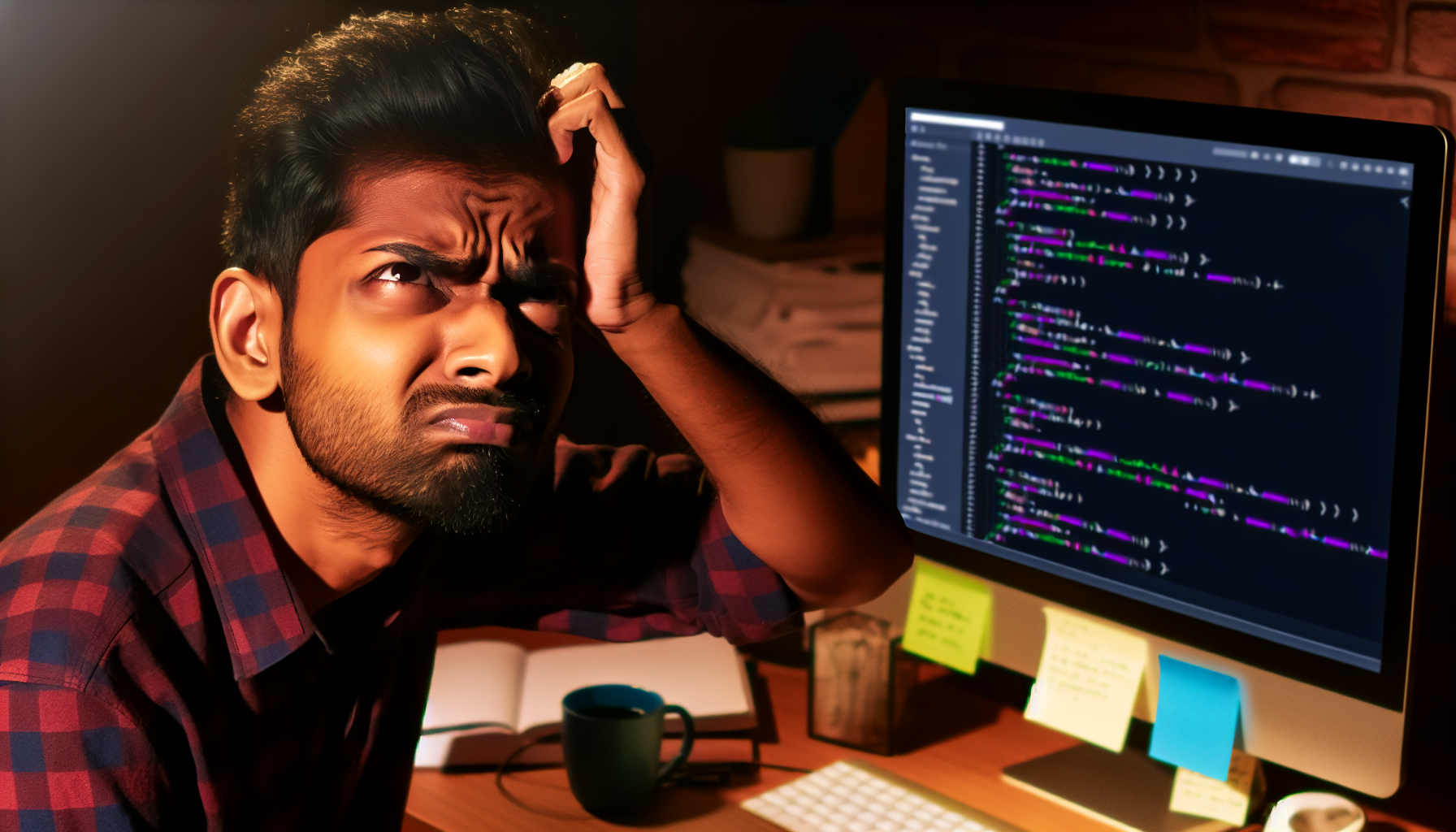Frustrated developer encountering AI code completion issues