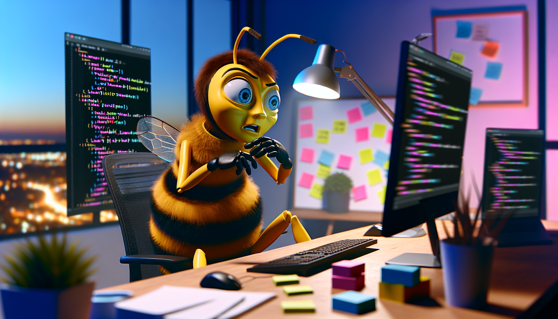 Bee Techy Developer Integrating LLM