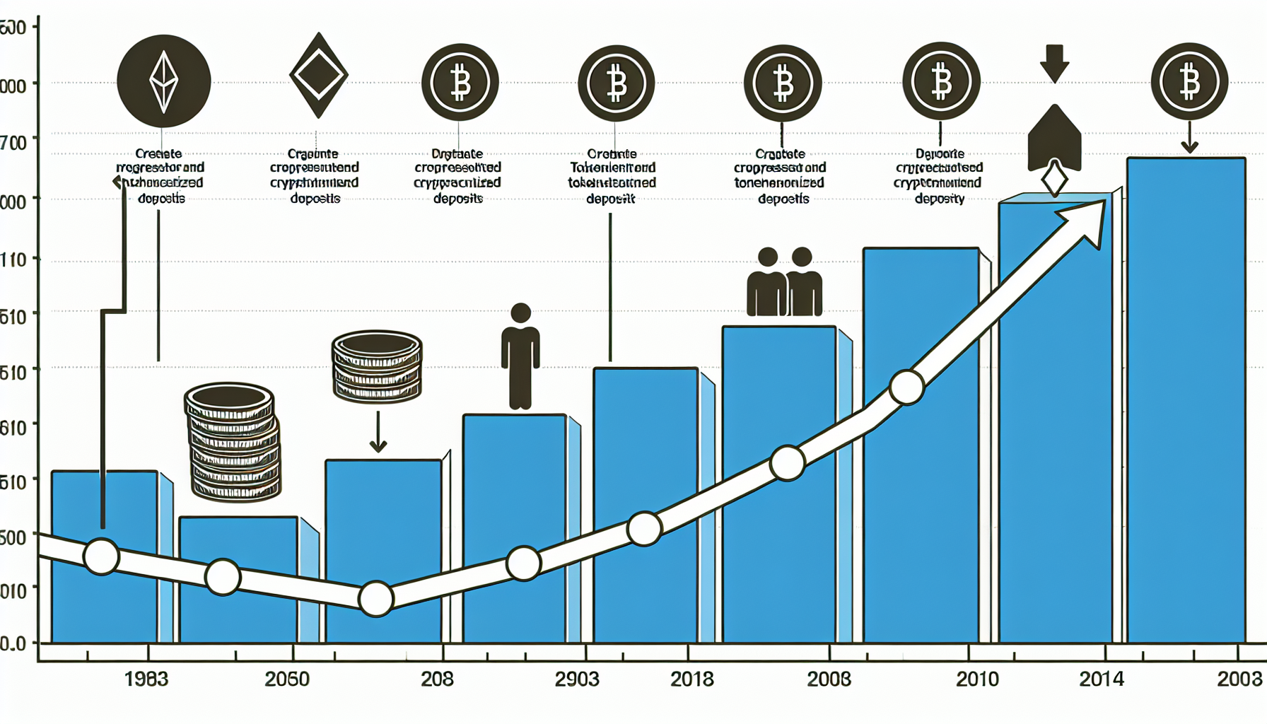Infographic on the growth of tokenized deposits