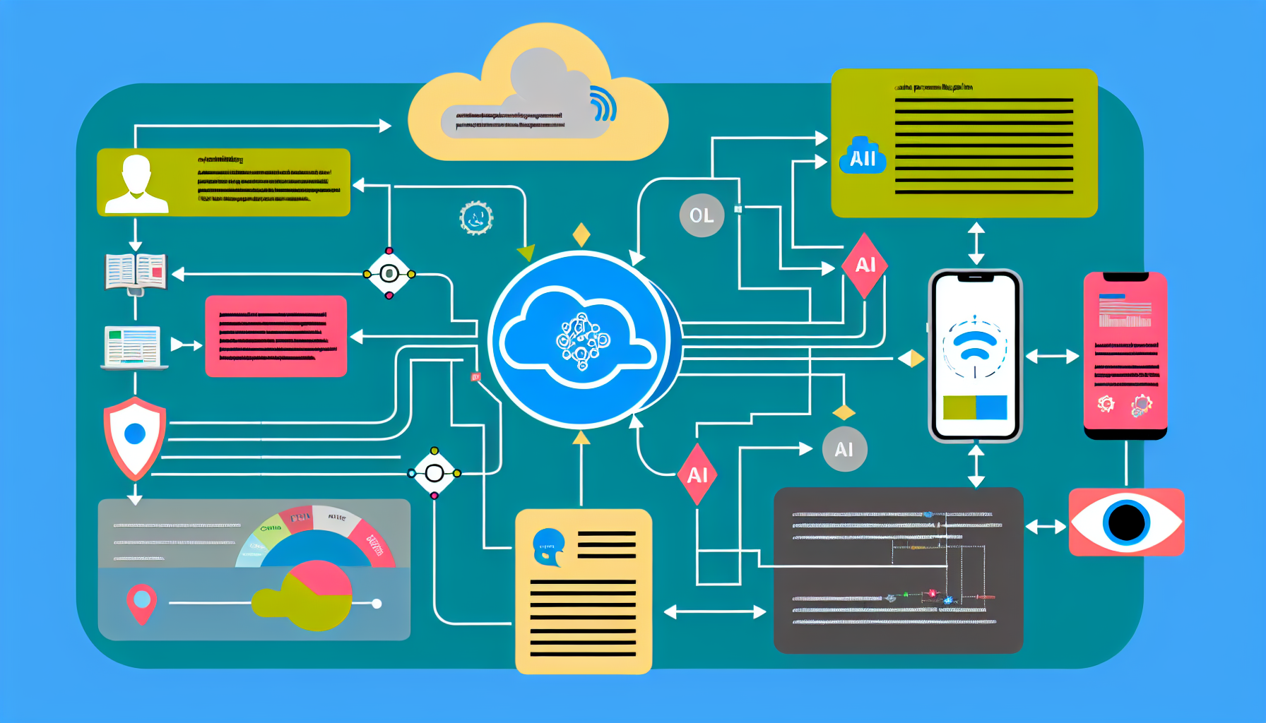 Infographic showing AI-driven content personalization