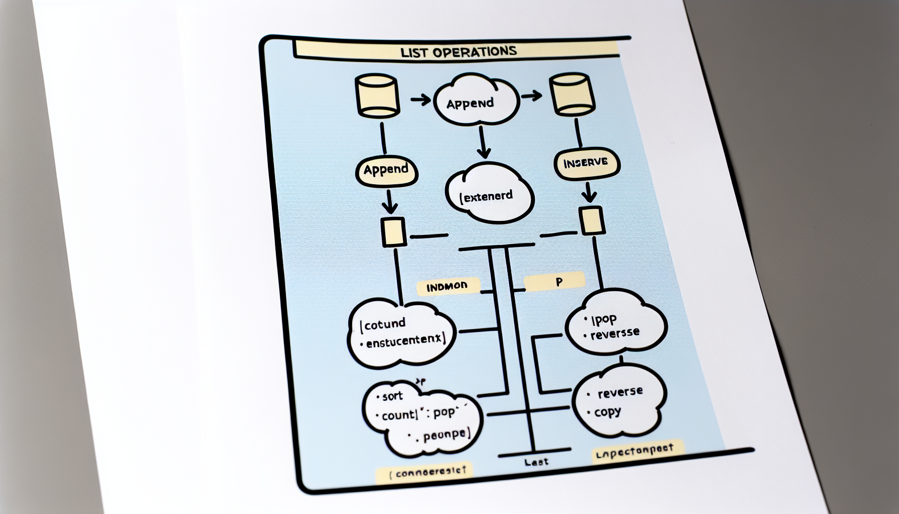 Python List Operations Visual Guide