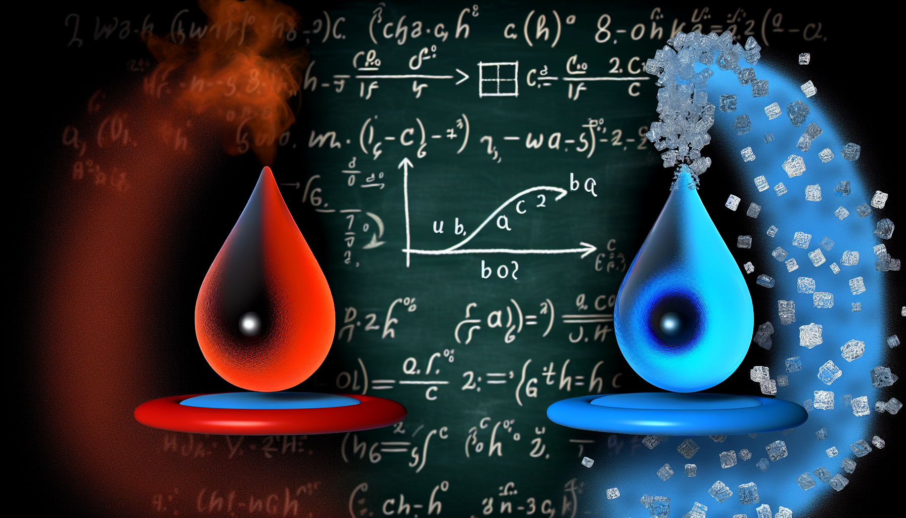 Quantum Mpemba Effect Illustration