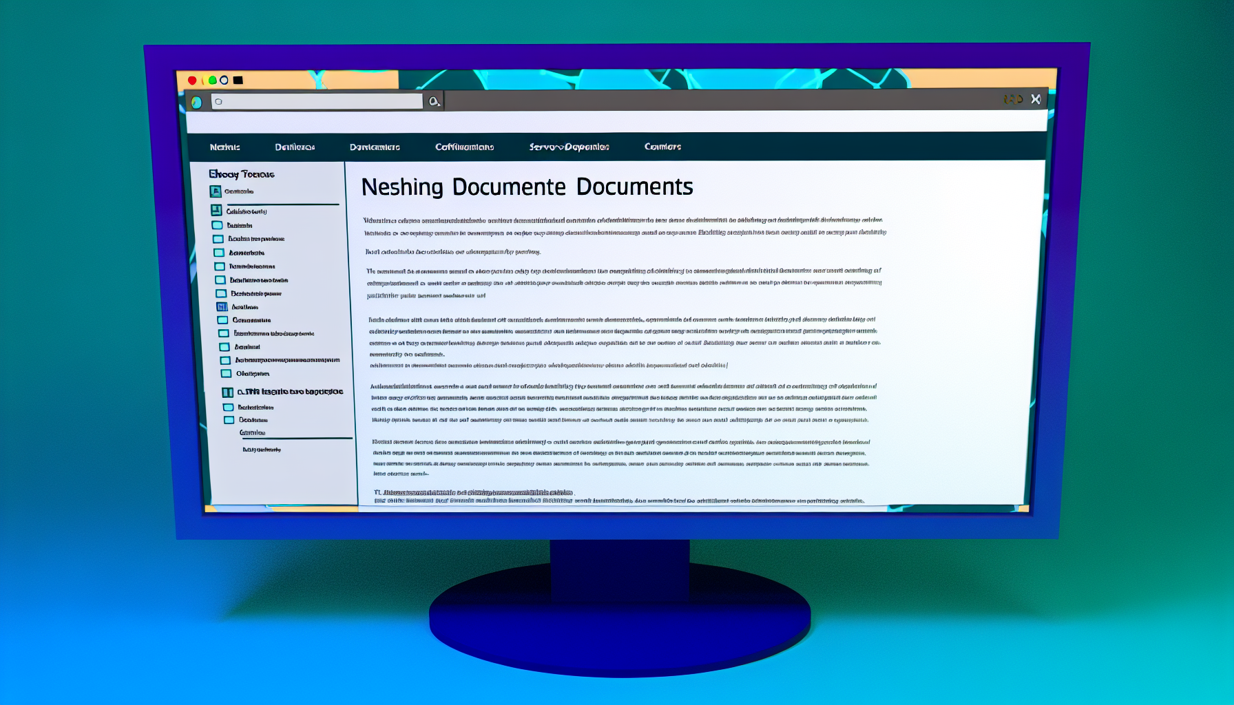 Screenshot of the Elasticsearch Service Documentation on nested documents