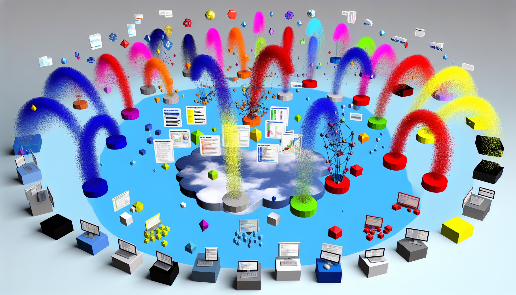 Visual representation of Open Data Sources Integration with Wikidata