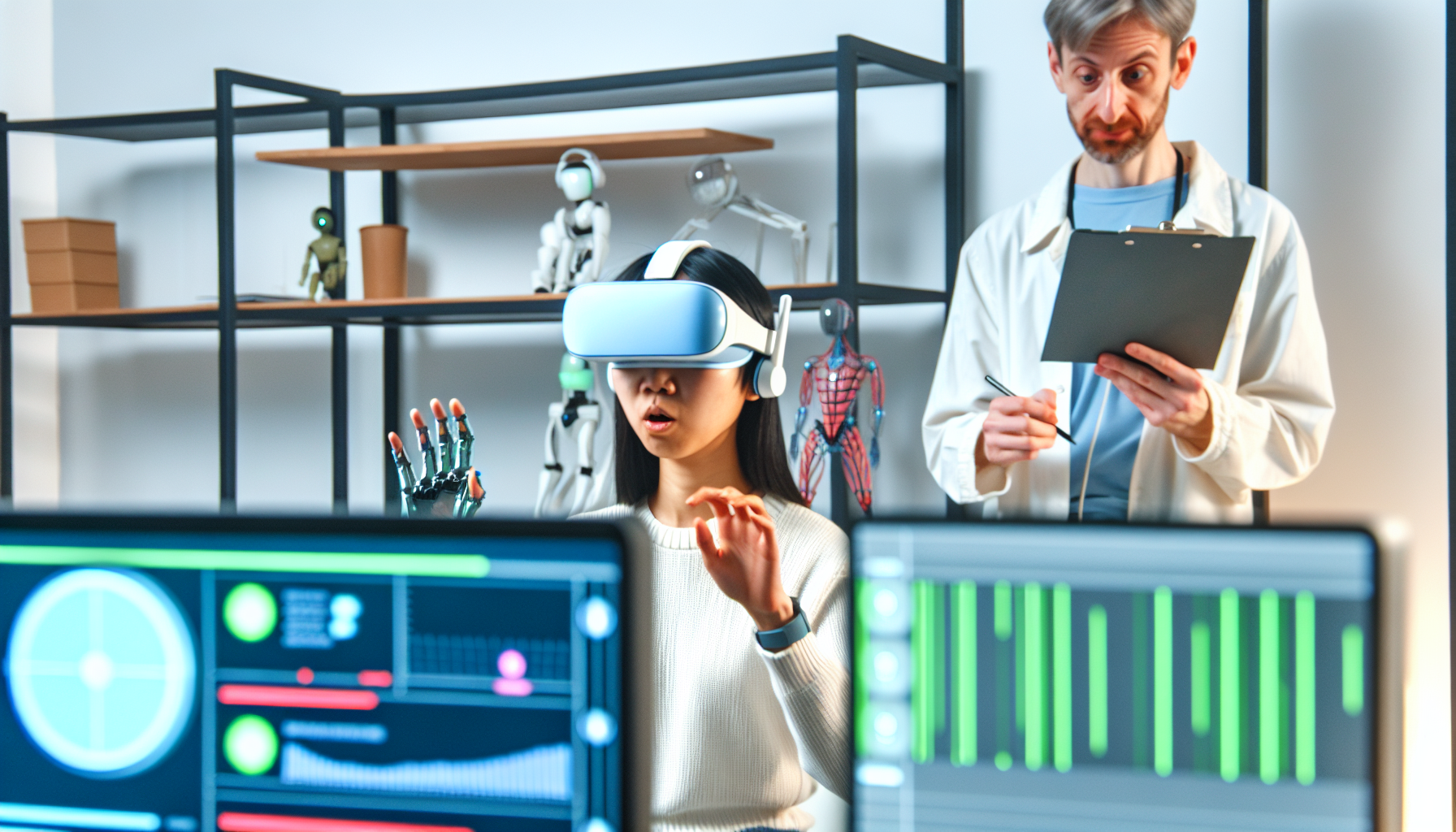 VR Headset and User Experience Testing