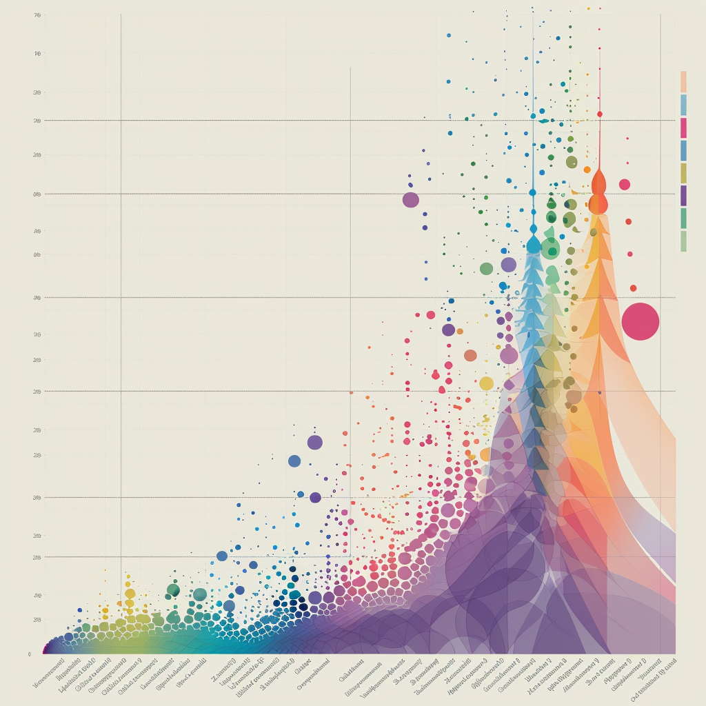 A graph showing the efficiency of bulk updates in Elasticsearch