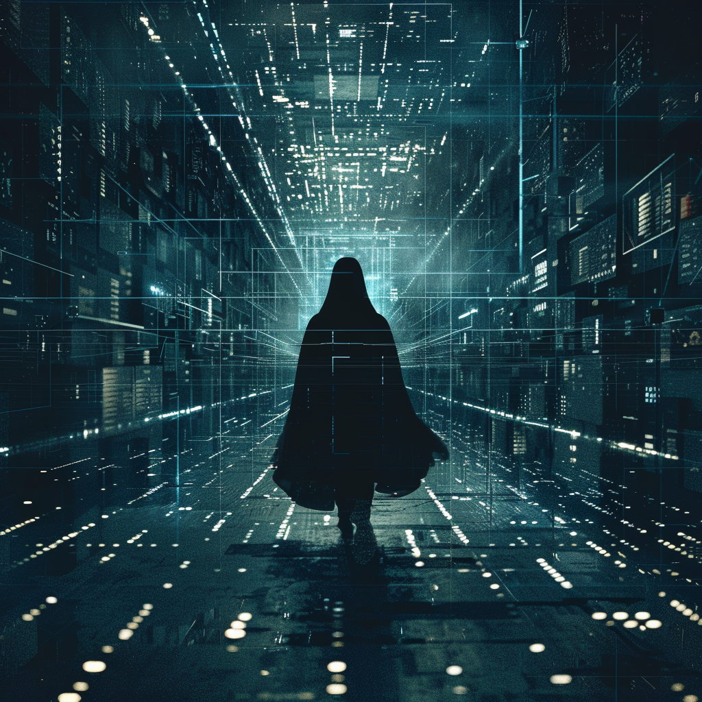 A representation of a dark web marketplace