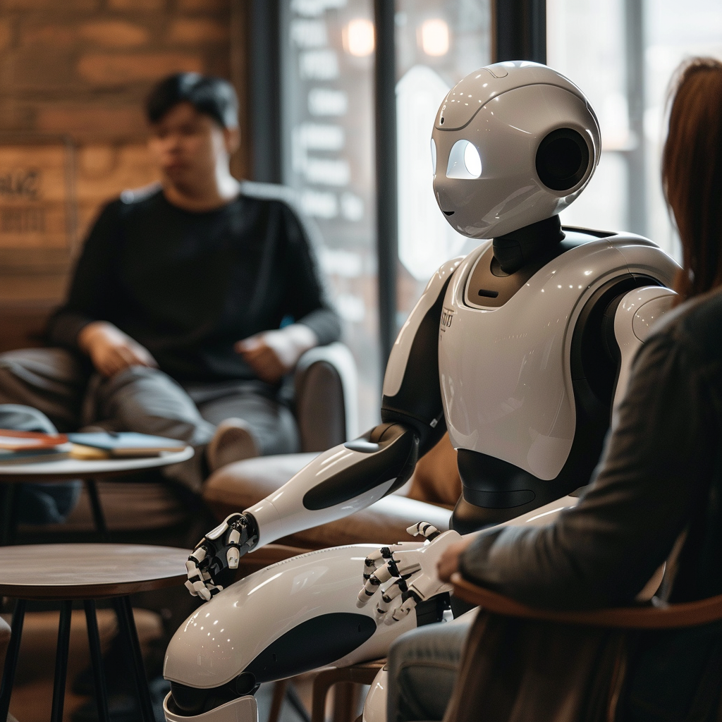 ARC team discussing AI ethics
