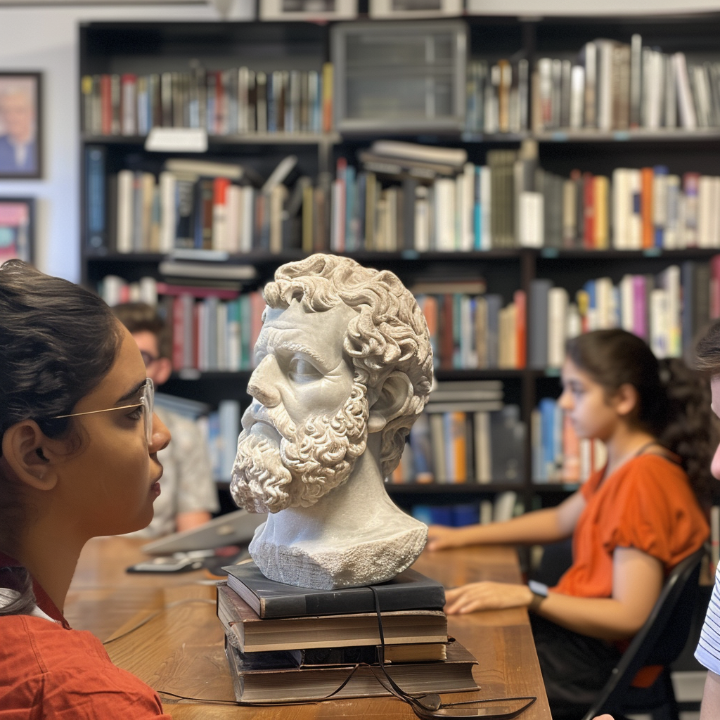 Socratic Dialogue AI session with students in LA