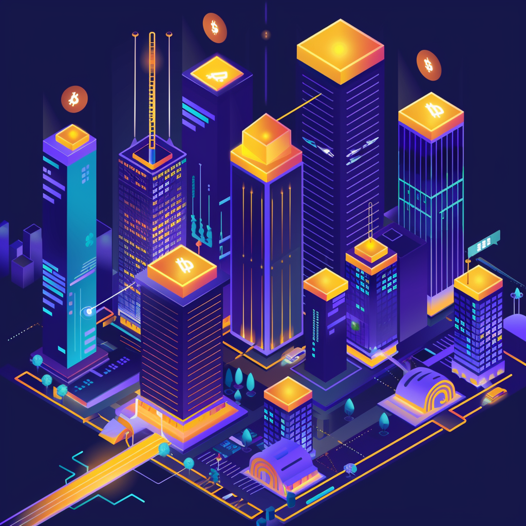 An infographic highlighting the impact of financial inclusion through blockchain in Los Angeles