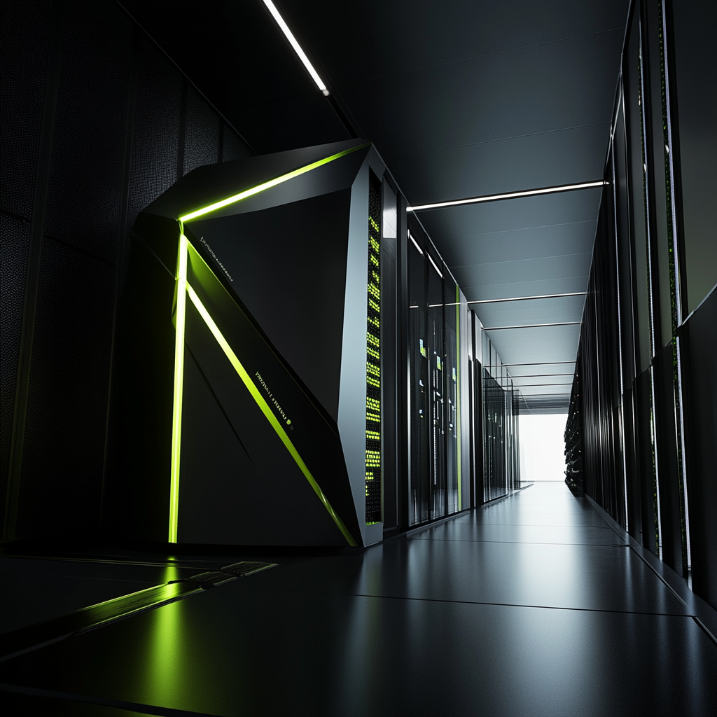 NVIDIA’s Domestic AI supercomputing facility in Texas showcasing advanced AI technology and infrastructure.