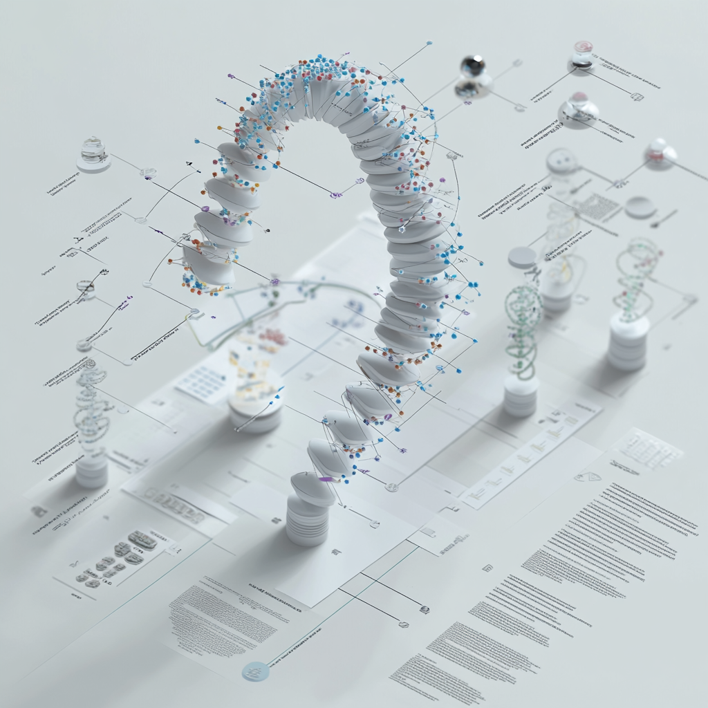 Diagram of TypeScript integration in bioinformatics data analysis, highlighting Revolutionizing Bioinformatics: How.