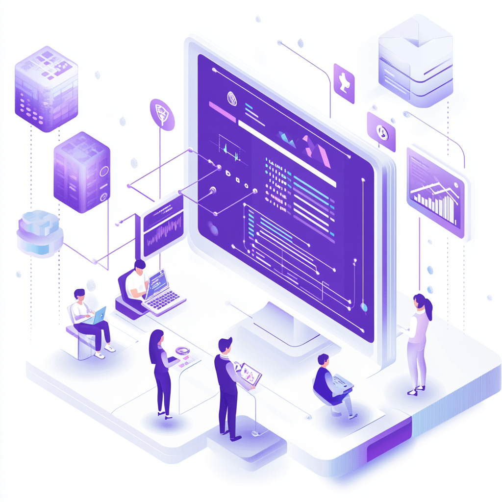 Developers collaborating on bioinformatics software, highlighting Revolutionizing Bioinformatics: How innovative solutions...