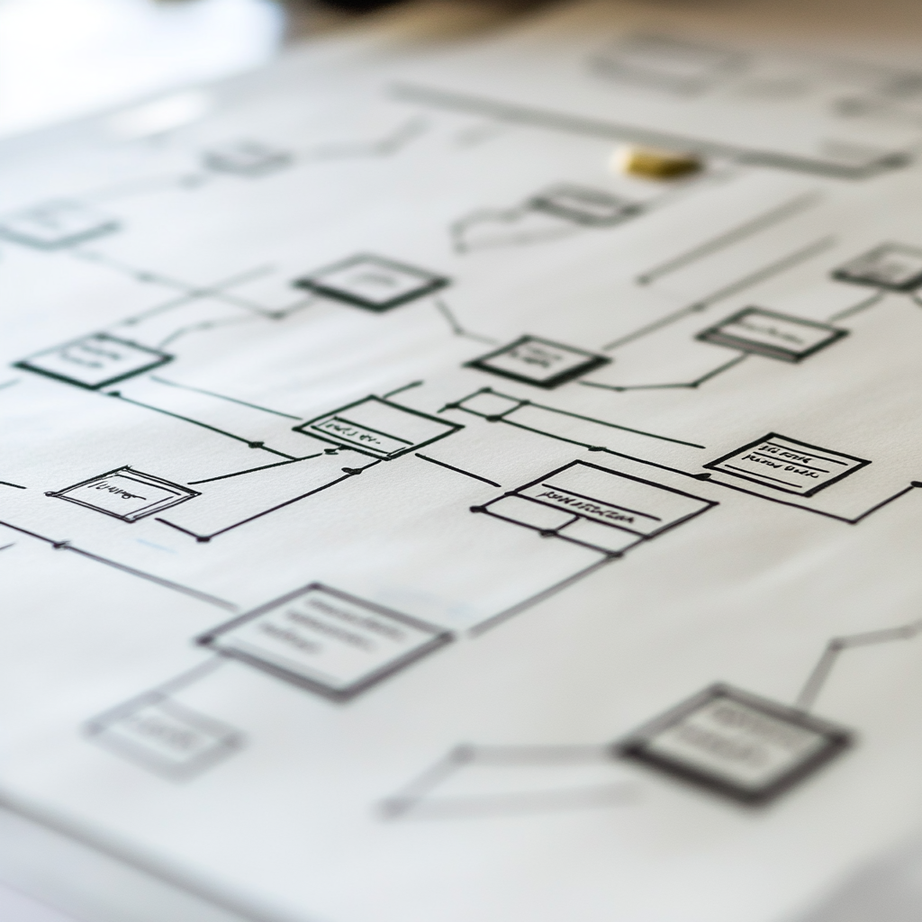 Diagram illustrating scalable custom software architecture with a focus on Tailored Softwa - Tailored Software Solutions: