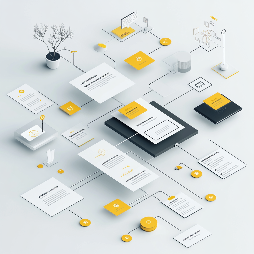 Flowchart illustrating the custom software development process, highlighting steps on How Custom Software is created.