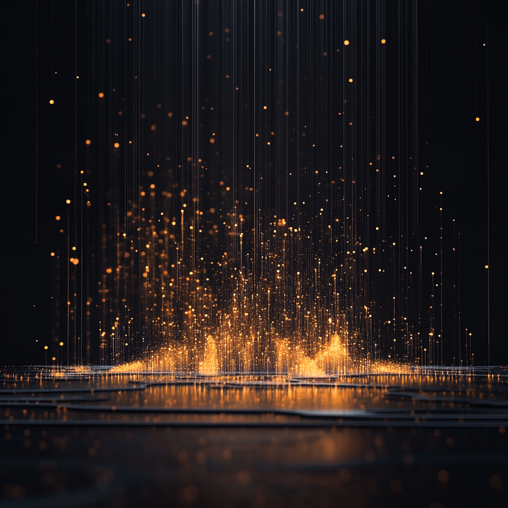 Graph depicting the rise in data breaches in luxury retail over five years, emphasizing Fortifying Trust in security measu...