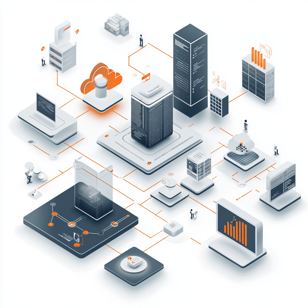 Diagram showcasing AWS's AI capabilities and data analytics tools for Transforming Busines - Transforming Business Agility: