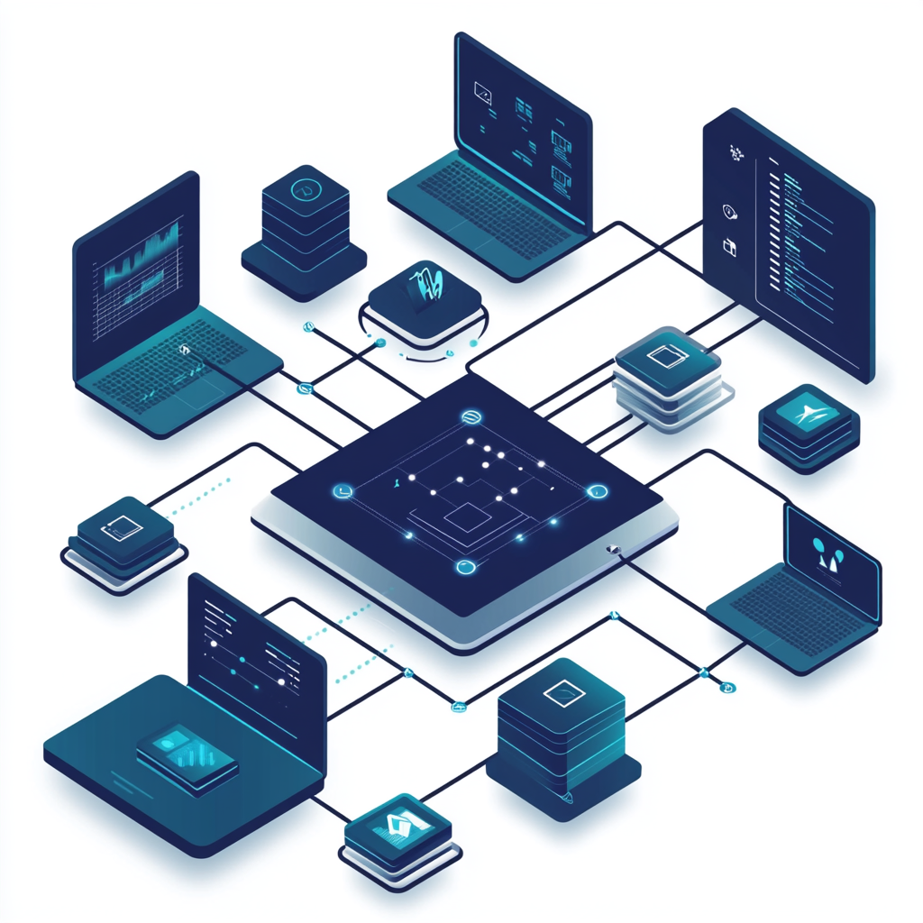Diagram illustrating Polars integration in business data system to Accelerate Business Dec - Accelerate Business Decisions: