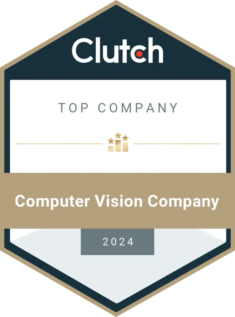 Top Clutch Computer Vision Company 2024 Award